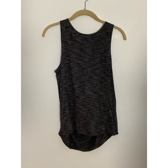 Lululemon Dark Grey‎ scoop back tank - Picture 1 of 3